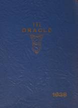 1938 Whitmer High School Yearbook from Toledo, Ohio cover image