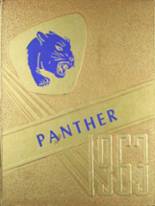 Fouke High School 1963 yearbook cover photo