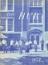 Mclean / Waynesville High School 1954 yearbook cover photo