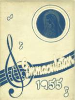 Immaculate Heart of Mary Academy 1955 yearbook cover photo