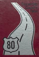 1980 Crawford County Comprehensive High School Yearbook from Roberta, Georgia cover image