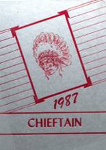 Brimfield High School 1987 yearbook cover photo