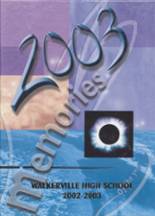 2003 Walkerville High School Yearbook from Walkerville, Michigan cover image