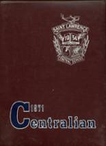 1971 St. Lawrence Central High School Yearbook from Brasher falls, New York cover image