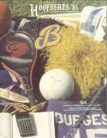 1985 Burges High School Yearbook from El paso, Texas cover image