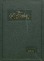 Cranston High School East 1937 yearbook cover photo