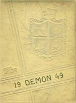 Dexter High School 1949 yearbook cover photo