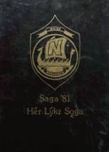 Maine North High School 1981 yearbook cover photo