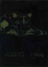 Alexis I. DuPont High School 1966 yearbook cover photo