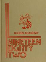 Union Academy 1982 yearbook cover photo