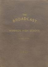 Windsor High School 1931 yearbook cover photo