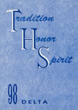 1998 Triton High School Yearbook from Bourbon, Indiana cover image