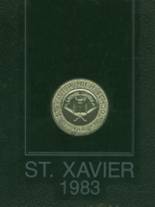 St. Xavier High School 1983 yearbook cover photo
