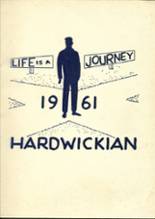 Hardwick Academy 1961 yearbook cover photo