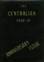 Central High School 1949 yearbook cover photo