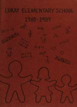 Luray Elementary School 1989 yearbook cover photo