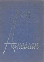 Mt. St. Agnes High School 1949 yearbook cover photo
