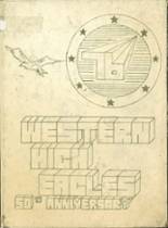 Western High School 1976 yearbook cover photo