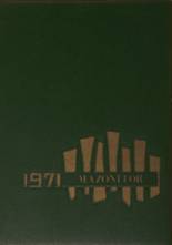 1971 Mazon High School Yearbook from Mazon, Illinois cover image