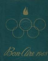Monsignor Bonner High School 1968 yearbook cover photo