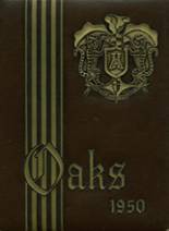 Muskegon Heights High School 1950 yearbook cover photo