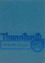 Thornton Township High School 1974 yearbook cover photo