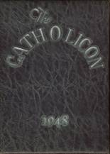 Catholic Central High School 1948 yearbook cover photo