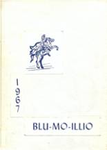 1967 Blue Mound High School Yearbook from Blue mound, Illinois cover image