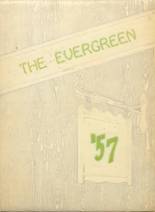 Greenfield High School 1957 yearbook cover photo