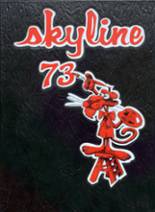 United Township High School 1973 yearbook cover photo