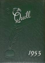 Fairfield High School 1953 yearbook cover photo