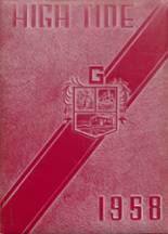 Glynn Academy 1958 yearbook cover photo