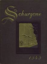 Schurz High School 1949 yearbook cover photo