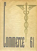 Commerce High School 1961 yearbook cover photo