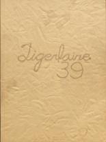 Frenship High School 1939 yearbook cover photo