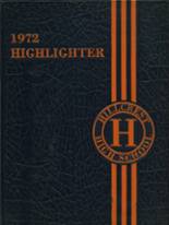 Hillcrest High School 1972 yearbook cover photo