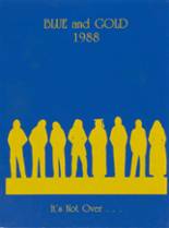 Columbian High School 1988 yearbook cover photo