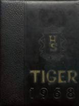 Holly Springs High School 1968 yearbook cover photo