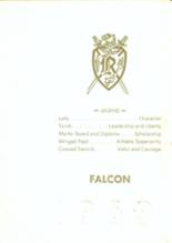 Roth High School 1969 yearbook cover photo