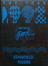 Stanfield High School 1992 yearbook cover photo