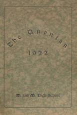 1922 Malta & McConnelsville High School Yearbook from Mcconnelsville, Ohio cover image