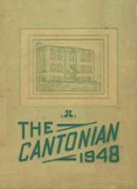 Canton High School 1948 yearbook cover photo