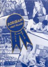 St. Francis Borgia High School 1986 yearbook cover photo