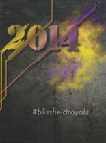 Blissfield High School 2014 yearbook cover photo