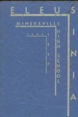 Minersville Area High School 1937 yearbook cover photo