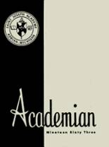 1963 St. Joseph Academy Yearbook from Adrian, Michigan cover image
