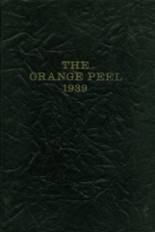 Orange High School 1939 yearbook cover photo