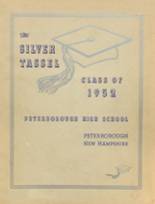 Peterborough High School 1952 yearbook cover photo