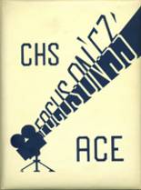 Carroll High School 1953 yearbook cover photo