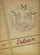 1957 St. James High School Yearbook from Newark, New Jersey cover image